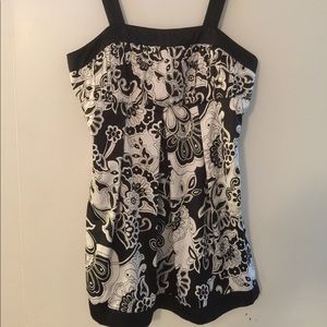 Style and Co Flowered  Dress-like Top